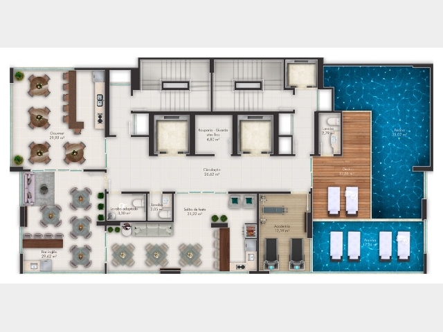 Venda de Flat no Meia Praia - Itapema - Santa Catarina-SC - Digital Imóveis