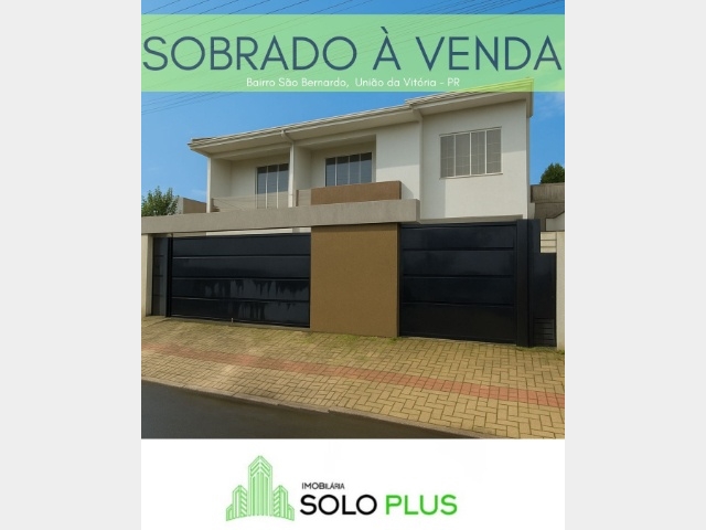 Venda de Sobrado no São Bernardo - União da Vitória - Paraná-PR - Digital Imóveis Venda de Sobrado no São Bernardo - União da Vitória - Paraná-PR - Digital Imóveis